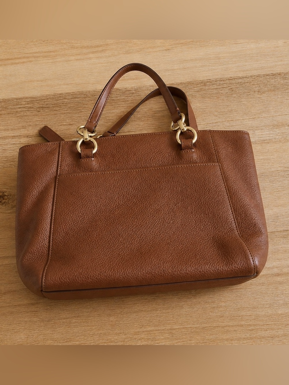 Coach Mini Ellis Tote in Saddle Brown - Excellent Condition - Picture 2 of 4